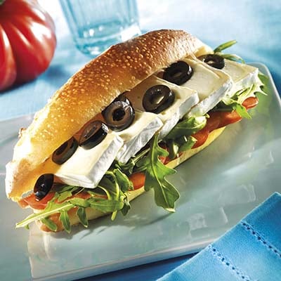 Brioche- sandwiches met Caprice des Dieux