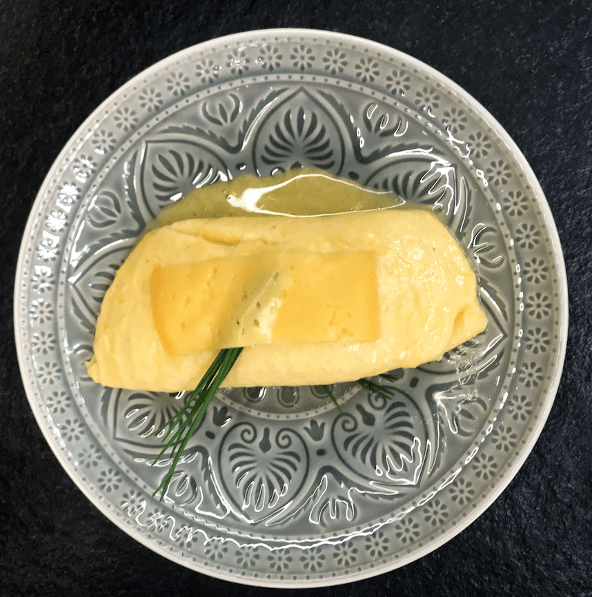 Omgevouwen omelet met Passendale Classic