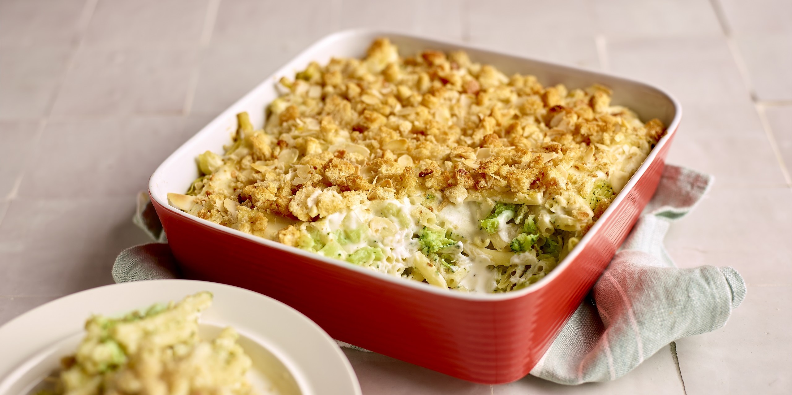 Mac and Cheese au brocoli et au Chavroux<BR><BR><BR>